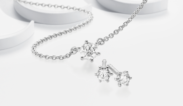 Diamant smykker mellem 10-20.000 kr. | acredo