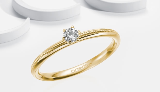 Vintage forlovelsesringe | acredo