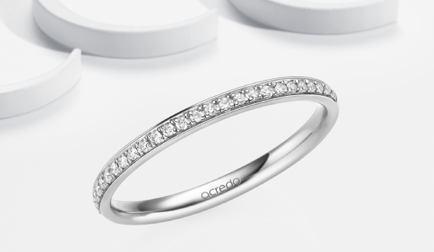 Platinum Eternity Rings | acredo