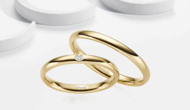 Guld vielsesringe | acredo