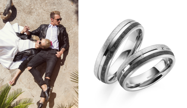 Cool vielsesringe og forlovelsesringe | acredo