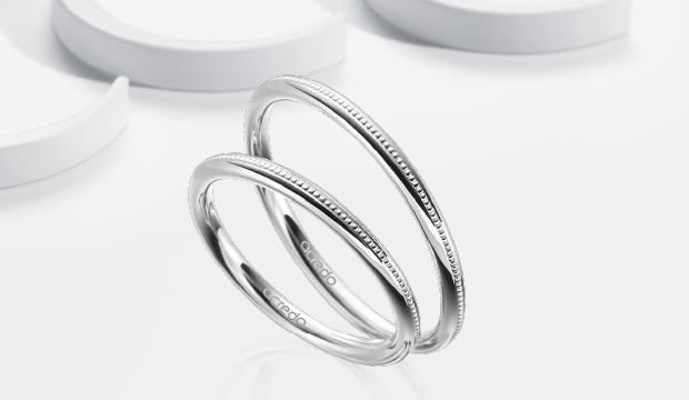 White Gold Wedding Rings & Bands | acredo